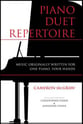 Piano Duet Repertoire book cover